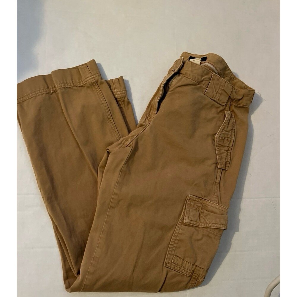 j crew vintage cargo pants khaki brown size 4 100% cotton Gorpcore streetwear - Picture 2 of 4